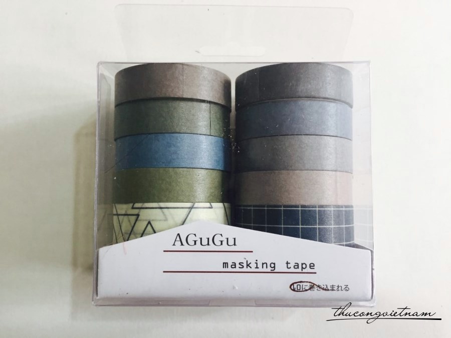 Băng keo giấy Washi Tape - Mẫu 6